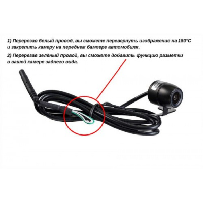 Камера заднего / переднего вида Interpower IP-168FR
