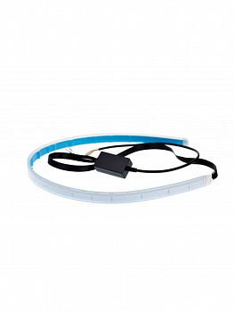 ДХО NEON RUNNING гибкие, White + Yellow, 60см, 12V, комплект