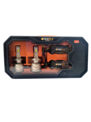 Светодиодные LED лампы Firefly Favorite H7 100W с обманкой
