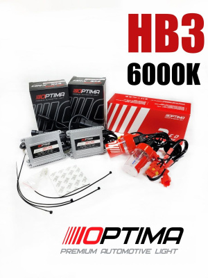 Комплект Ксенона HB3 6000k Red Line Slim 35W