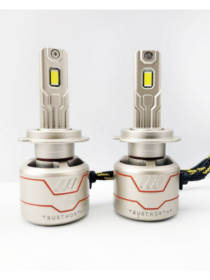 Светодиодные LED лампы Firefly Favorite H7 100W с обманкой