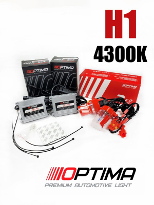 Комплект Ксенона H1 4300k Red Line Slim 35W