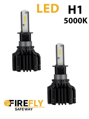 Светодиодные LED лампы H1 S1 5000K 2 шт.