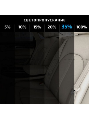 Пленка тонировочная 35% Classic 1.5м x 30м