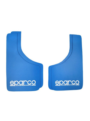 Брызговики Sparco для авто 22x37см 4 шт. синие
