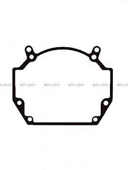 Переходные рамки №034 на Volkswagen Touareg I (GP)