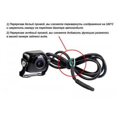 Камера заднего / переднего вида Interpower IP-860FR
